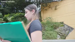 Sexy Teen Student Sussy Sweet Getting Fucked By 3 Big Cocks