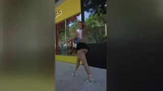 Phat Ass Blonde Strolls In The Streets