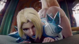 Marvel Rivals Emma 3D Blonde Porn
